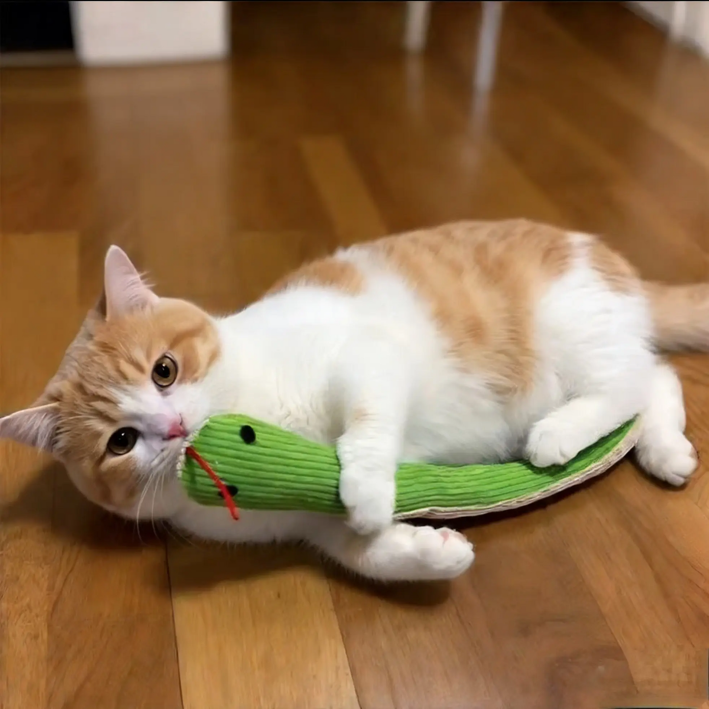 Interactive Pet Toy Snake for Cats and Dogs, 37cm, Chewable