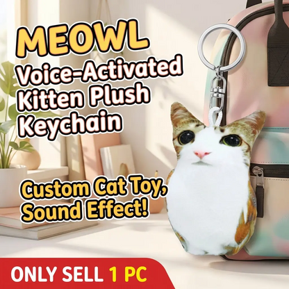 Talking Plush Toy – Cute Interactive Cat with Voice, Soft & Funny Gift