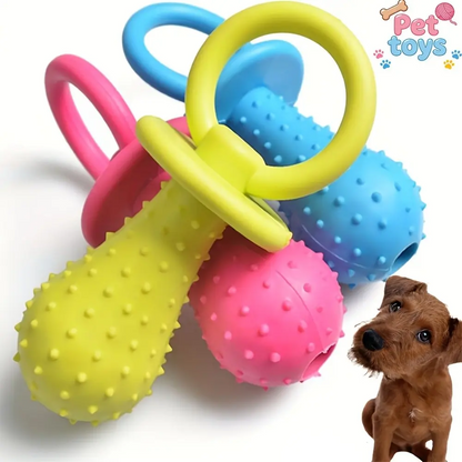 3-Pack Puppy Teething Pacifier Chew Toys