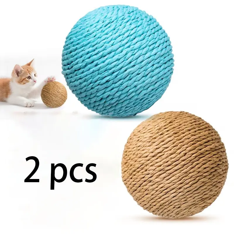 2 Pack Cat Toy Sword Ball Rolling Ball Extra Large Self-Entertainment Stress