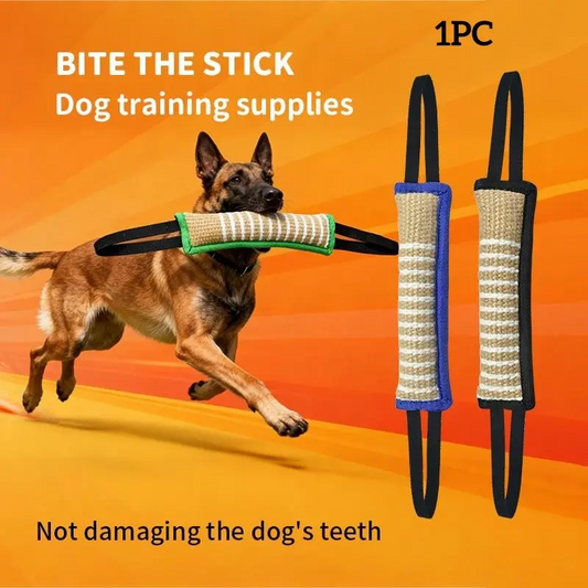 Dog Bite Stick, 1 Count Pet Training Interactive Toy, Dog Chew Toy