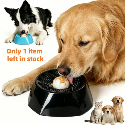 Interactive Dog Licking Toy with Ball Design