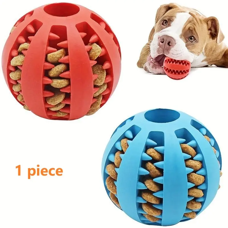 Interactive Dog Ball Toy with Treat Dispenser