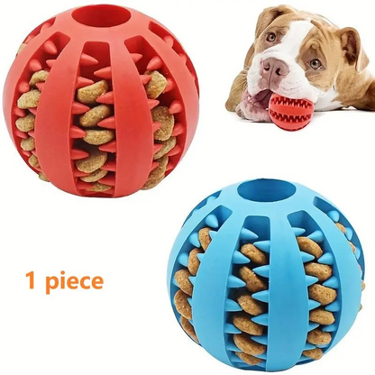 Interactive Dog Ball Toy with Treat Dispenser