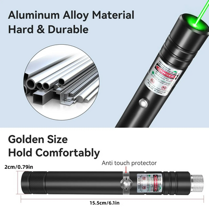 USB Rechargeable Pet Laser Toy, Laser Pointer with Low-Power Safe Design