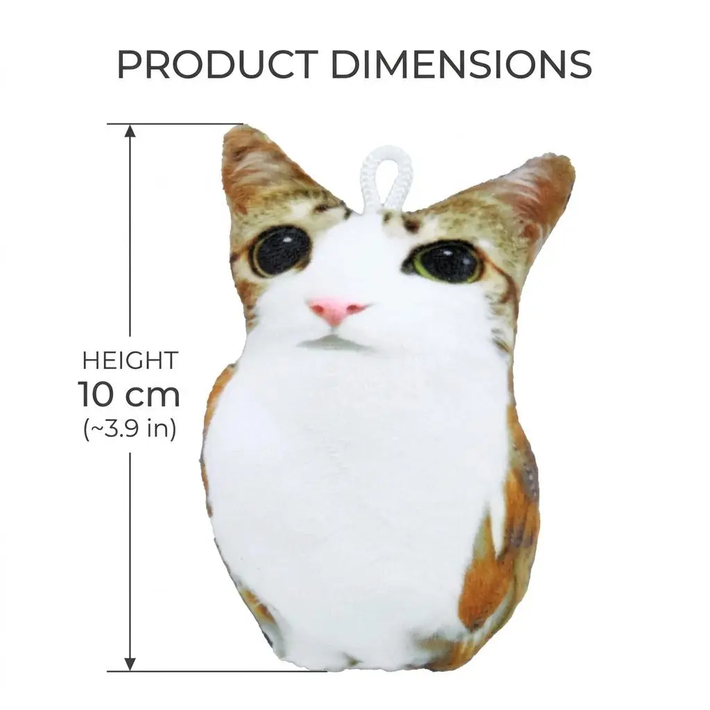 Talking Plush Toy – Cute Interactive Cat with Voice, Soft & Funny Gift