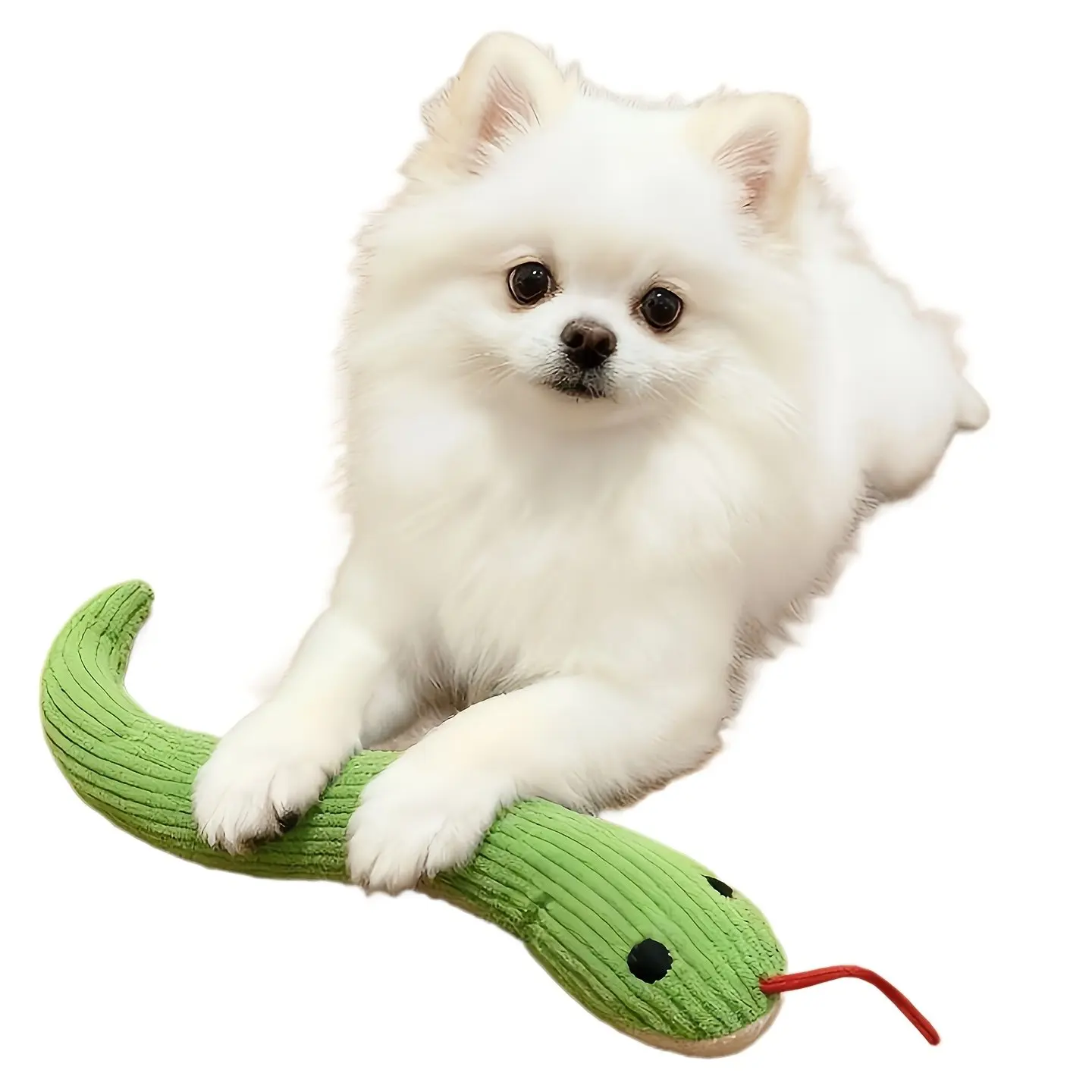 Interactive Pet Toy Snake for Cats and Dogs, 37cm, Chewable
