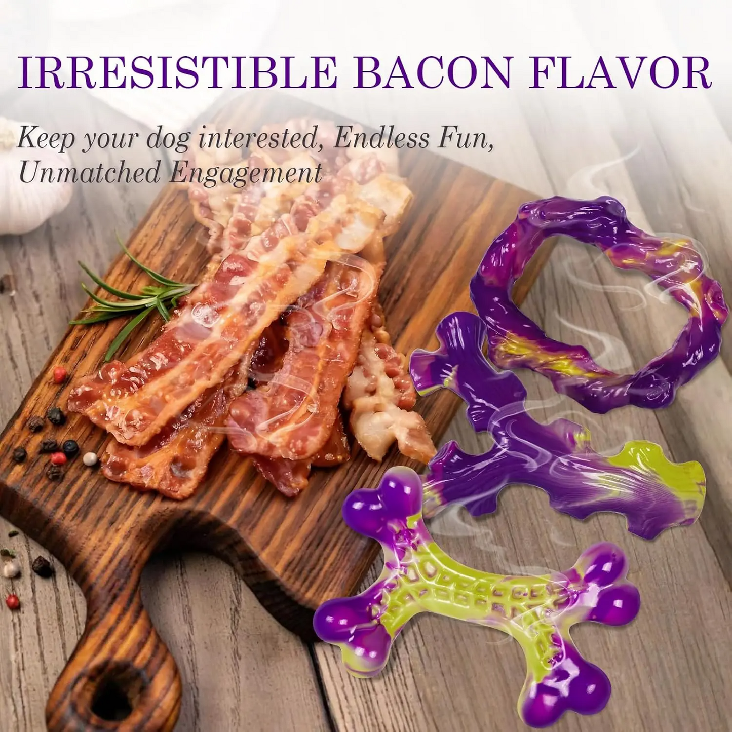Tough Dog Toys for Aggressive Chewers 3 Pack