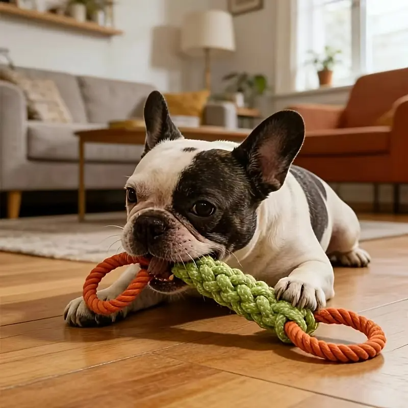 Large Durable Dog Knot Toy Chewy Interactive Tough Chewer