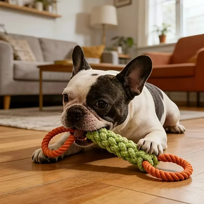 Large Durable Dog Knot Toy Chewy Interactive Tough Chewer