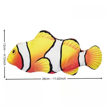 Electric Fish Toy USB Rechargeable Jumping Fish Cat Toy