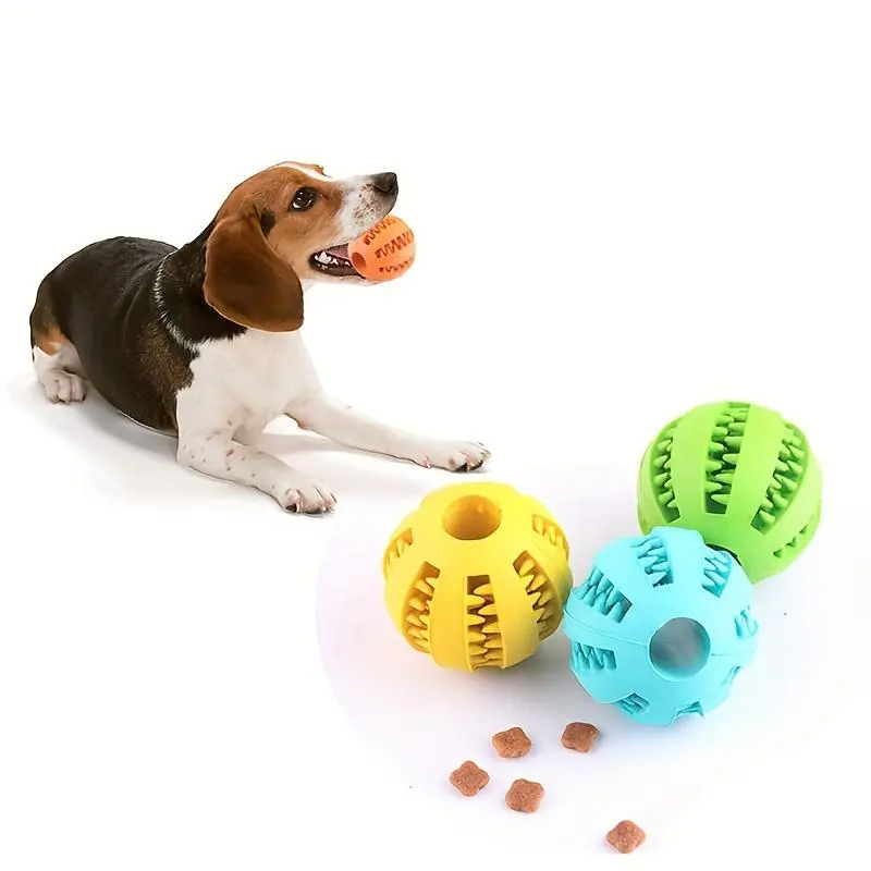 Interactive Dog Ball Toy with Treat Dispenser