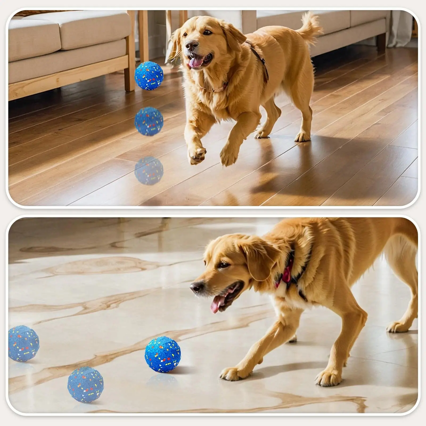 Intelligent Electric Bouncing Ball Toy for Dogs & Cats