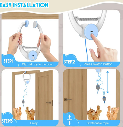 Electric Cat Teaser with Interactive Pet Toy