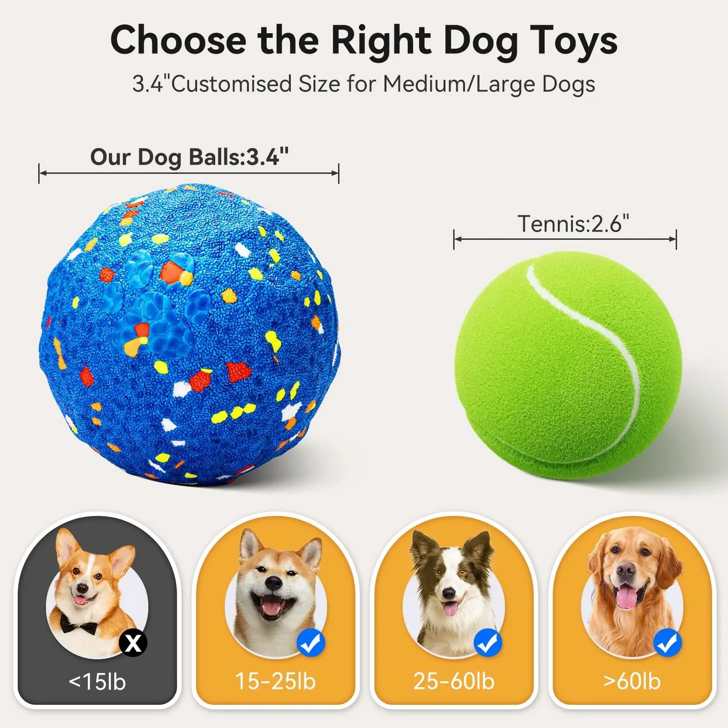 Intelligent Electric Bouncing Ball Toy for Dogs & Cats