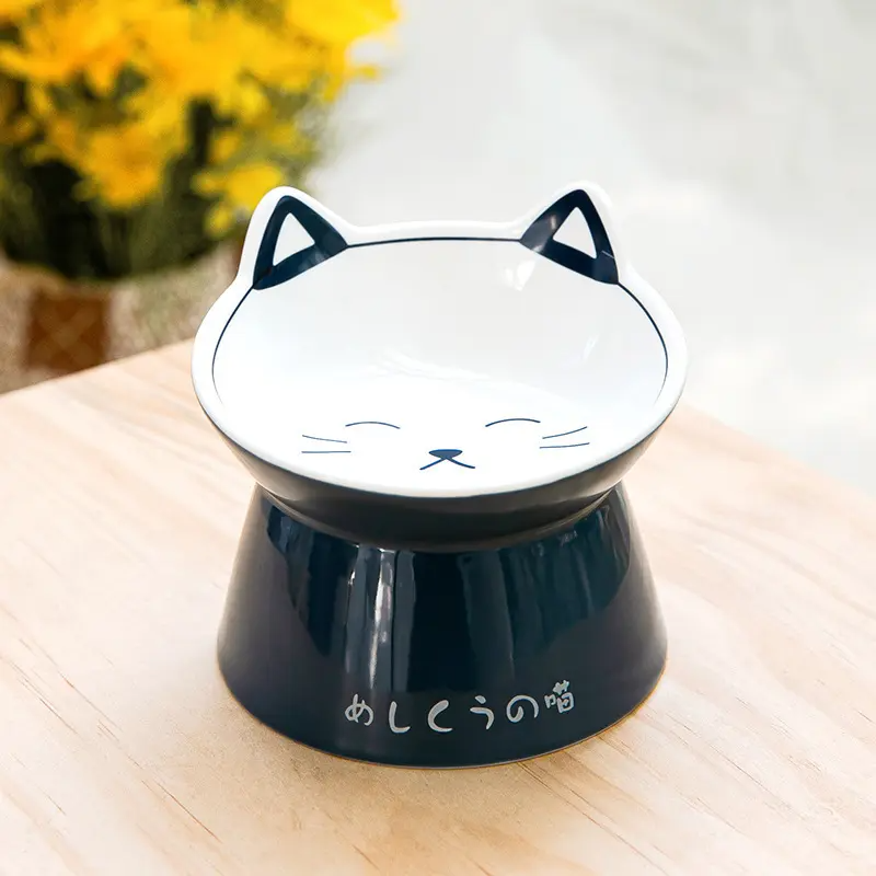 Ceramic cat bowl, impact resistant food bowl, dog bowl
