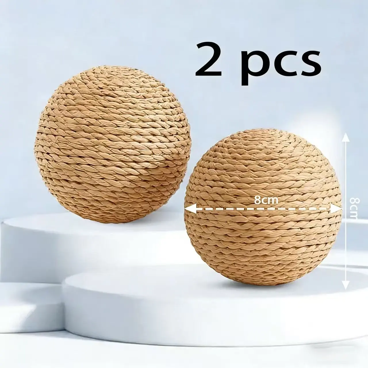 2 Pack Cat Toy Sword Ball Rolling Ball Extra Large Self-Entertainment Stress