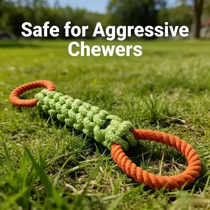 Large Durable Dog Knot Toy Chewy Interactive Tough Chewer