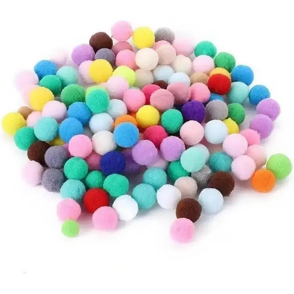 20pcs Soft Plush Balls for Cats, Kitten, Lightweight Interactive Toys