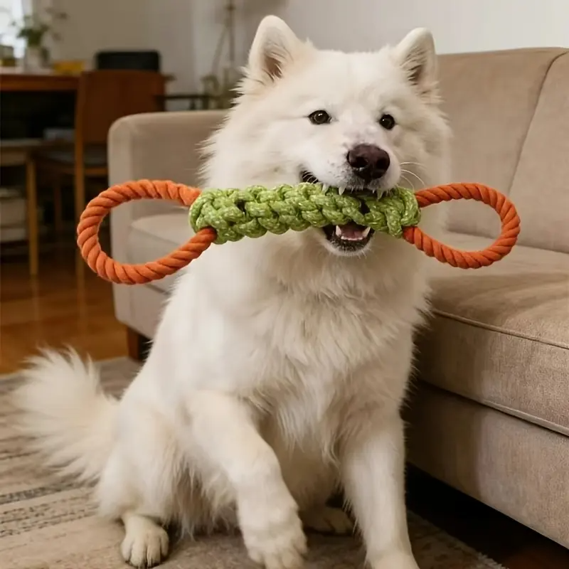 Large Durable Dog Knot Toy Chewy Interactive Tough Chewer