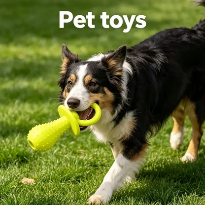 3-Pack Puppy Teething Pacifier Chew Toys