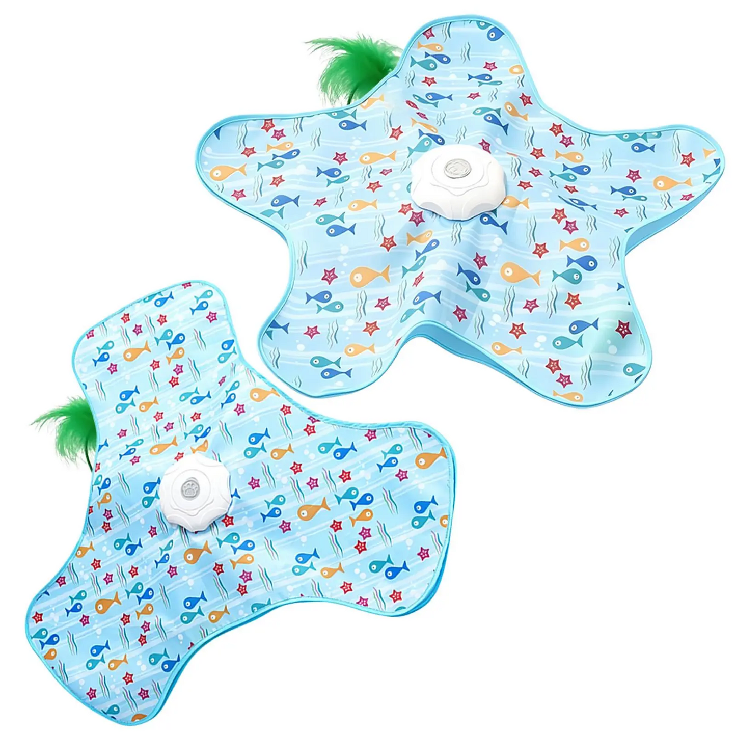 Pentagram shape Interactive Automatic Motion Hide and Seek Cat Toys