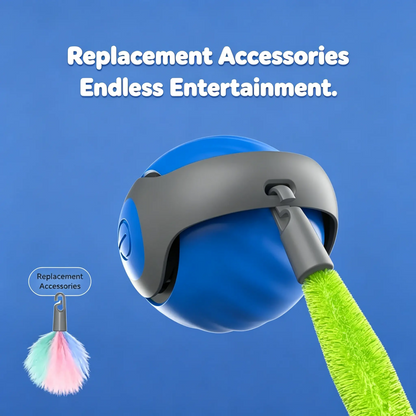 Pet cat and dog gifts-Smart Automatic Interactive Dog Smart Ball Toy